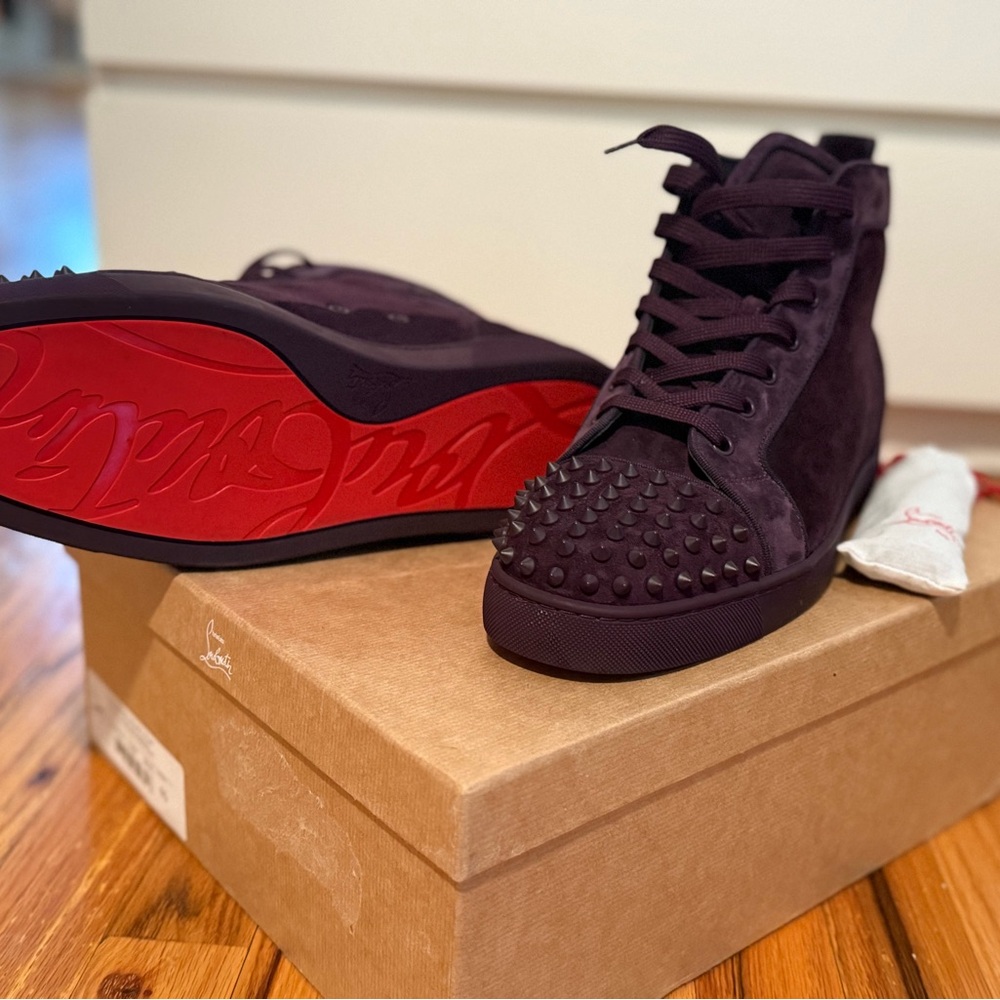 Christian Louboutin Alcazar Spiked Sneakers